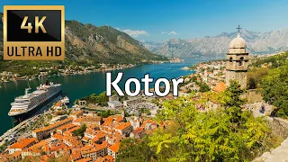 🇲🇪 KOTOR, MONTENEGRO [4K] Drone Tour - Best Drone Compilation - Trips On Couch