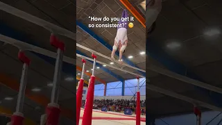 ￼ Consistency is key 🔑 😤 #shorts #gymnast #olympics #fail #calisthenics #flip  #tricking