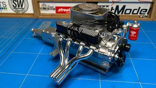 Building a 1 to 8th Scale Shelby 427 SC Cobra From Agora Models Part 1: The Engine