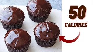 50 CALORIE CHOCOLATE FUDGE CUPCAKES