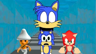 Blue Tails Revenge Apparition Hunts Sonic & Smurf Cat