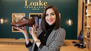 Jak ocenić jakość obuwia? Wizyta w salonie Loake | ZOPHIA Osobista Stylistka