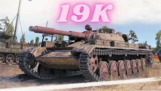 T-100 LT  19K Spot Damage World of Tanks , WoT Replays tank game