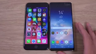 iPhone 8 Plus vs Samsung Galaxy Note 8  Speed Test!