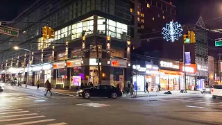 NYC LIVE Saturday Evening Exploring Flushing, Queens (January 15, 2022)