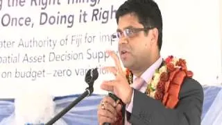 Attorney General launches Water Authority of Fiji's GIS - 6/12/12