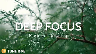 Rainfall On Leaves - Relaxing Guitar Music • Deep Focus Music For Studying, Concentration And Work