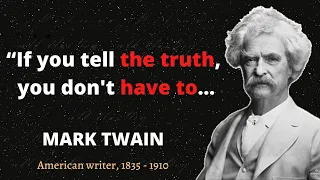 50 Quotes from Mark Twain you should know before you get old | Quotes channel