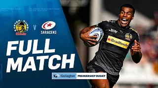 Exeter Chiefs v Saracens - FULL MATCH | Thumping Win! | Gallagher Premiership 2023/24