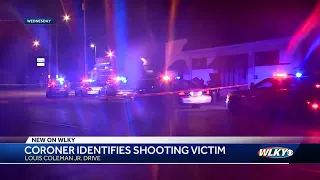 Coroner identifies victim shot and killed on Louis Coleman Jr. Drive