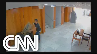 Câmeras de segurança mostram ataques ao Palácio do Planalto; assista | CNN 360º