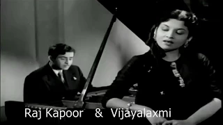 sunte the naam ham jin ka bahaar se..Aah1953_Raj Kapoor & Vijaylaxmi_ Lata_Hasrat_S J..a tribute.