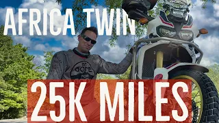 25,000 Miles On My Africa Twin: Full Review of Bike, DCT, and Accessories
