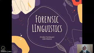 Forensic Linguistics: Akseyna Ahad Dori's Death Case