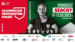 Akademickie Mistrzostwa Polski w Szachach | Bydgoszcz 10-12.03.2023r.