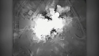 Coalition airstrike destroys an ISIS VBIED factory near Ar Raqqah, Syria.