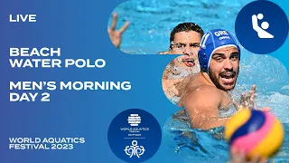 LIVE | Day 2 | Men's Morning | Beach Games Beach Water Polo Qualification Tournament 2023