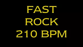 Drum Loops for Practice Fast Rock 210 bpm