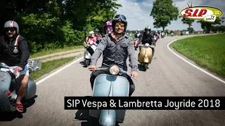 Vespa & Lambretta Joyride SIP Scootershop July 2018