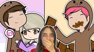 REACCIONO A TE QUIERO Y CHOCOLATITO 2 * CANCIONES DE LYNA Y CHOCOBLOX*