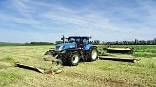 New Holland T7.270 + Krone EasyCut B1000 CR | Grass Silage 2018 | Agriculture