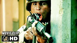 BLACK HAWK DOWN Clip - "Pinned Down In An Alley" (2001) Josh Hartnett