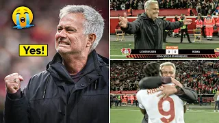 😭 José Mourinho's Burst into Tears as Roma Reaches Europa League Final