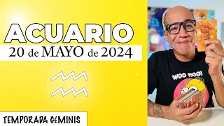 ACUARIO | Horóscopo de hoy 20 de Mayo 2024 | El cambio que llega a ti acuario