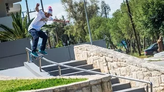 Crushing Skate Spots in Crete w/ Chris Haslam, Max Kruglov & Co  |  GYROS FOR HEROES Part 1