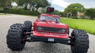 Arrma Outcast 8s - First Run & Jumps (Welcome to the FAM) #Outcast #Xmaxx #DBXLE2 #1KCREATOR