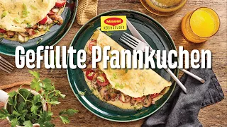 Herzhafte Gefüllte Pfannkuchen