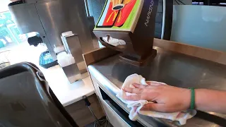 McDonald's POV: Cleaning Lobby