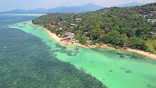 4K Drone Film Koh Phangan Thailand, Relaxing Music Drone Film 4K Thailand