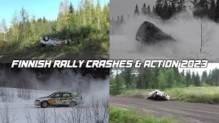 Finnish Rally Crashes & Action 2023