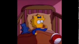 Simpsons- Maggie's First Word!