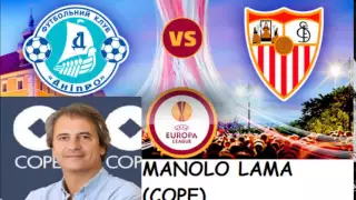 SEVILLA 3 - 2 DNIPRO - TODAS LAS NARRACIONES