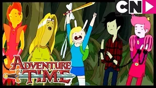 Adventure Time | The Prince Who Wanted Everything | Fiona and Cake | Cartoon Network