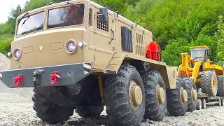 MAZ 537 RC, STRONG RC VEHICLE IN ACTION, HEAVY MAMMOTH BC8 WORK EXTREME, BEST RC 2019