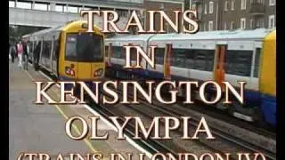 Trains In Kensington Olympia (20th August 2010)