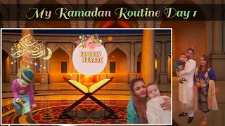 My Ramadan Routine Day 1 : Ramadan Mubarak to All /  my first sehri and iftari 2022