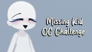 !!Read Description!! Missing Kid OC Challenge || Gacha Club