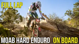 Moab Hard Enduro 2024 | Full First Lap | On Board Quinn Wentzel