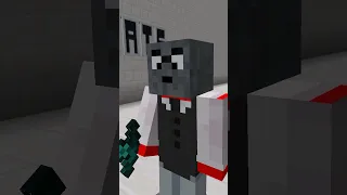 Robbing a Bank #gaming #skit #minecraft #funny #shorts