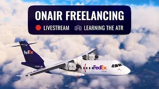 ⏪ Replay: Learning the ATR / OnAir Company Freelancing / FSHud ATC / !fly