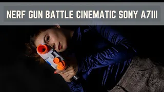 Action Packed Nerf Gun Battle shot with Sony A7III and Sigma 35MM Art 1.4