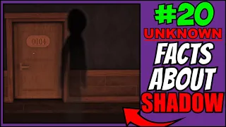 20 Facts About Shadow - Roblox Doors