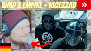 CREEPY AS FOG | 🇹🇳 Emp1re x WMD - Niqqezab | German Rapper reacts