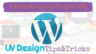 4 Best Wordpress Plugins 2018, Must Have!!