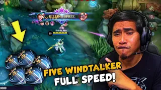 CHOOX ZILONG GUSTONG PAKITAAN SI INUYASHA NG FIVE WINDTALKER META