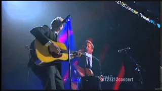 Chris Martin/Coldplay Live When I Ruled the World 121212concert